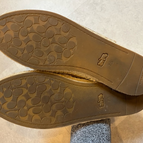 Coach Gold Cassidy Espadrille - Picture 2 of 4